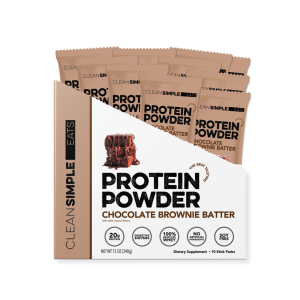 Protein Powder: Brownie Batter (10 Single Serving Stick Packs)